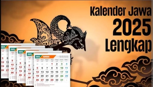 Ilustrasi kalender Jawa 2025. [Instagram]